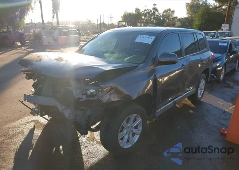 2012 Toyota Highlander from USA, damaged, VIN 5TDZA3EHXCS023565